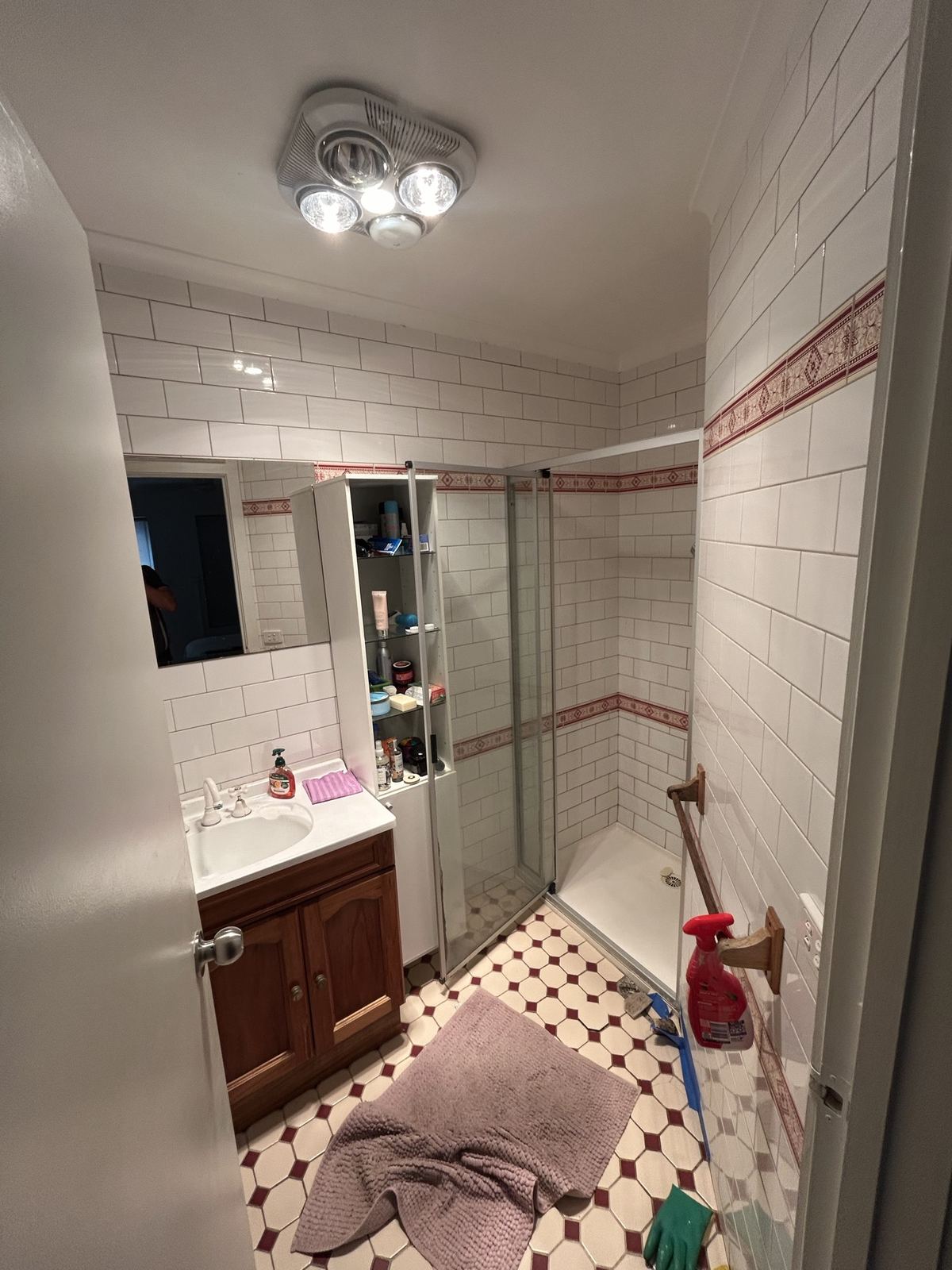 Fitzroy bathroom before renovation