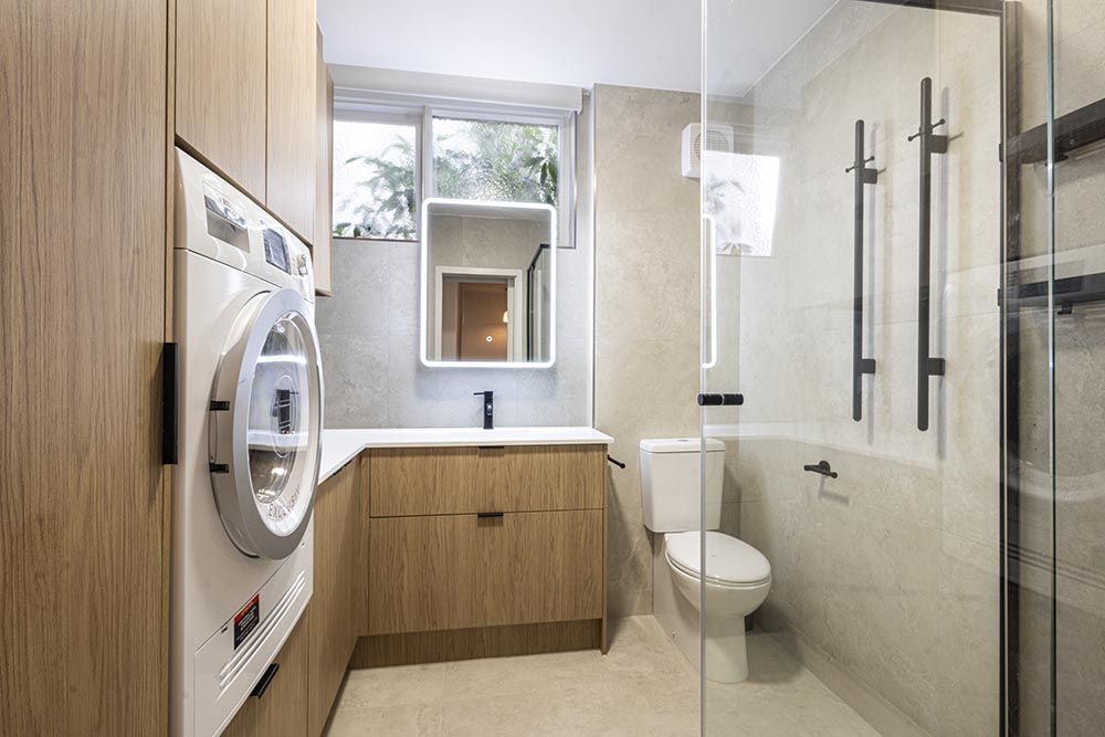 Rescom Complete laundry / bathroom renovation, South Yarra