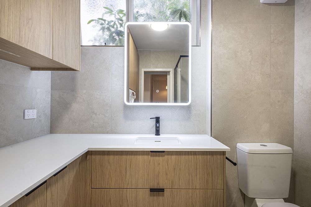 Rescom Complete laundry / bathroom renovation, South Yarra